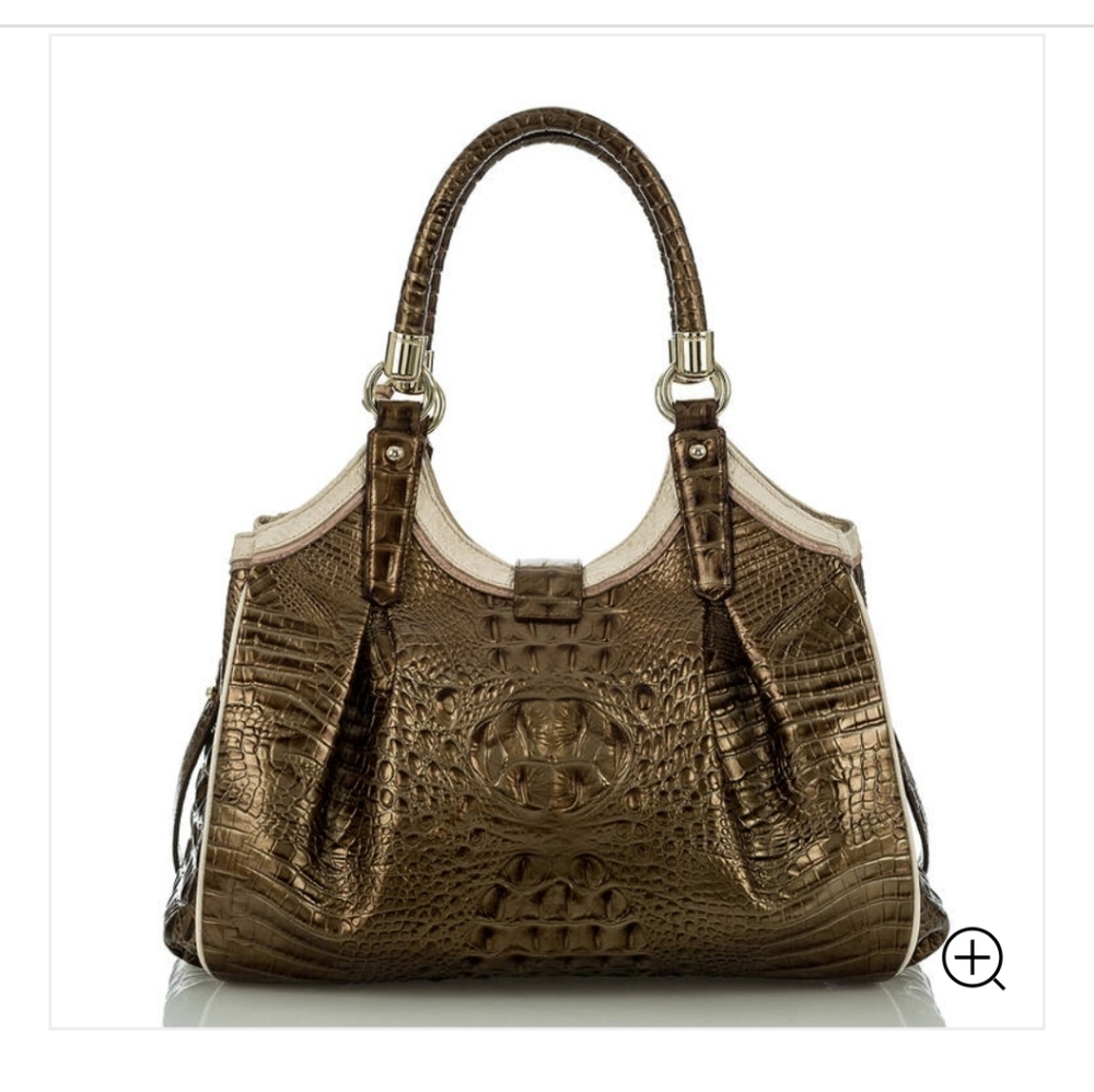 Brahmin Elisa Oak Primrose Hobo Bag - Picture 3 of 16